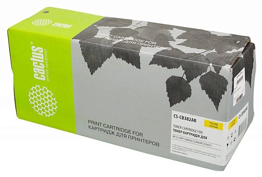 лазерный Cactus 382A желтый (21000стр.) для HP CLJ CM6030/CM6040/CP6015