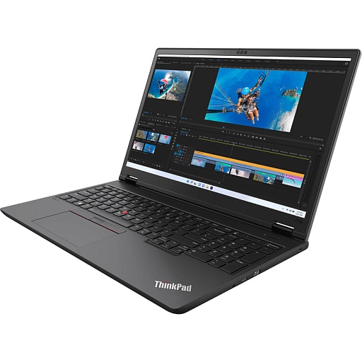 Lenovo ThinkPad P16v G2 16" WUXGA (1920 x 1200) IPS, Intel Core Ultra 7 155H, Intel Arc Graphics, 16GB DDR5, 512GB PCIe M.2 SSD, Wi-Fi 6, Wired Ethernet, 1080P FHD RGB Cam, 90Wh, Backlit Keys, Win 11 Pro, Black ( EN_kbd , 3pin cable)
