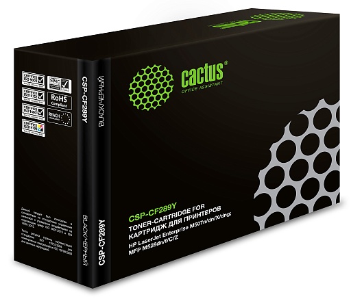 лазерный Cactus 289Y черный (20000стр.) для HP LJ M507/MFP M528