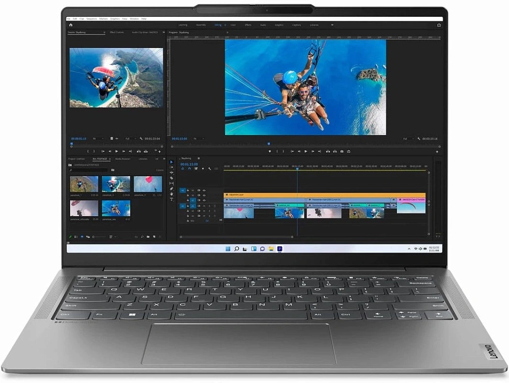 Lenovo Yoga Slim 6 14IRH8 Core i5 13500H 16Gb SSD512Gb Intel Iris Xe graphics 14" OLED WUXGA (1920x1200) Windows 11 Home grey WiFi BT Cam Lenovo Yoga Slim 6 14IRH8 Core i5 13500H 16Gb SSD512Gb Intel Iris Xe graphics 14" OLED WUXGA (1920x1200) Windows 11 Home grey WiFi BT Cam