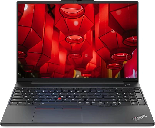 Lenovo ThinkPad E16 G1 Ryzen 7 7730U 16Gb SSD512Gb AMD Radeon Graphics 16" IPS WUXGA (1920x1200) без ОС black WiFi BT Cam