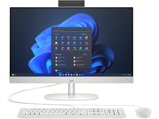 Моноблок HP ProOne 240 G10 All-in-One NT 23,8"LED UWVA IPS (1920x1080)Core Ultra5125U,16GB(1x16GB)DDR5,512GB,eng/rus usb kbd,WiFi,BT,5MP,White,Win11ProMultilang,1Wty