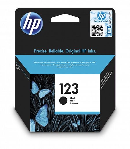 HP 123 black (F6V17AE)