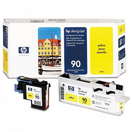 HP 90 Yellow Printhead (C5057A)