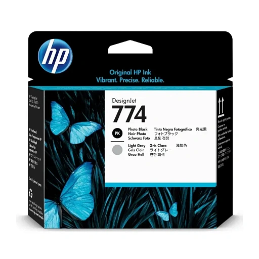 HP 774 Photo Black/Light Gray Printhead