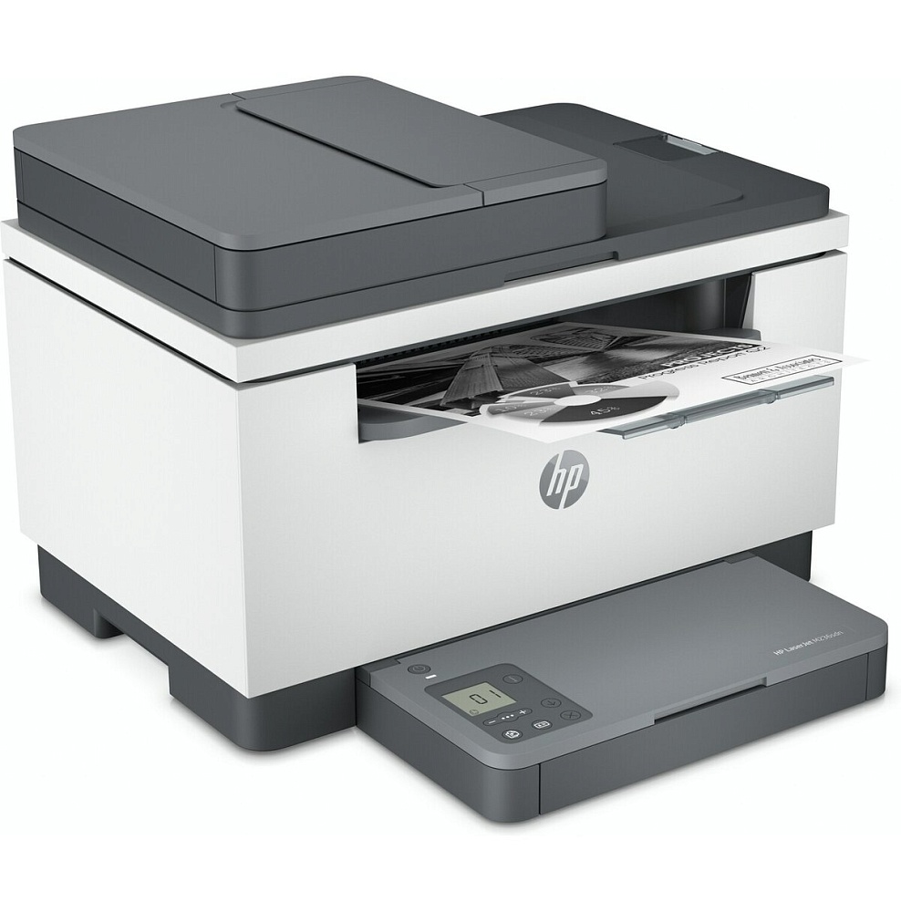 Многофункциональное устройство HP LaserJet MFP M236sdn (p/c/s, A4, 600 dpi, 29 ppm, 64 Mb, 1 tray 150, ADF, Duplex, USB/Ethernet/AirPrint, Cartridge 700 pages in box) (существенное повреждение коробки)