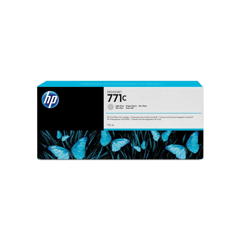 HP 771C 775ml Light Gray Ink Cartridge HP 771C 775ml Light Gray Ink Cartridge