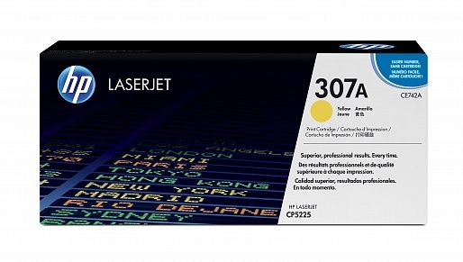 HP 307A yellow (CE742A)