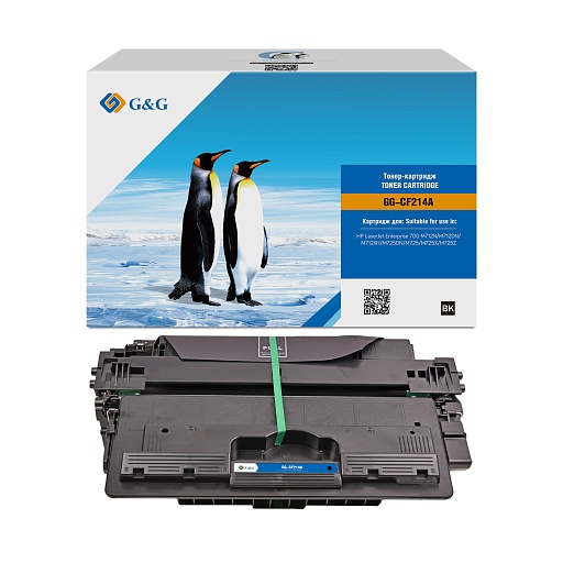 лазерный G&G 14A черный (10 000стр.) для HP LJ M712/M725