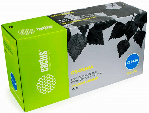 лазерный Cactus CS-CE342A CE342A желтый (16000 стр.) для HP CLJ M775