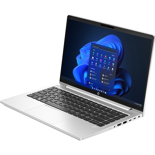 HP Probook 440 G10 14"(1920x1080)/Intel Core i5 1335U(1.3Ghz)/16384Mb/512SSDGb/noDVD/Int:Intel Iris Xe Graphics/Cam/BT/WiFi/51WHr/war 1y/1.42kg/Silver/DOS + HP Nano Lock, USB Mouse, HP Sleeve, USB-C Hub