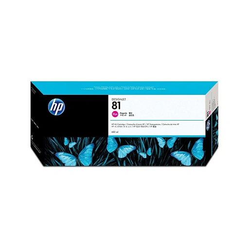 HP 81 680-ml Magenta Dye Ink Cartridge