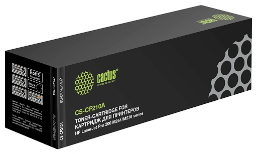 лазерный Cactus CS-CF210A черный (1600стр.) для HP LJ Pro 200 M251/M276