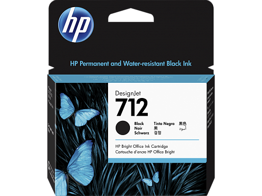 HP 712 Black 80 ml