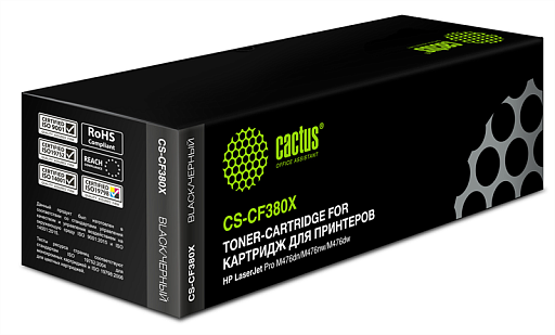 лазерный Cactus 380X черный (4400стр.) для HP LJ Pro M476dn/M476nw/M476dw лазерный Cactus 380X черный (4400стр.) для HP LJ Pro M476dn/M476nw/M476dw