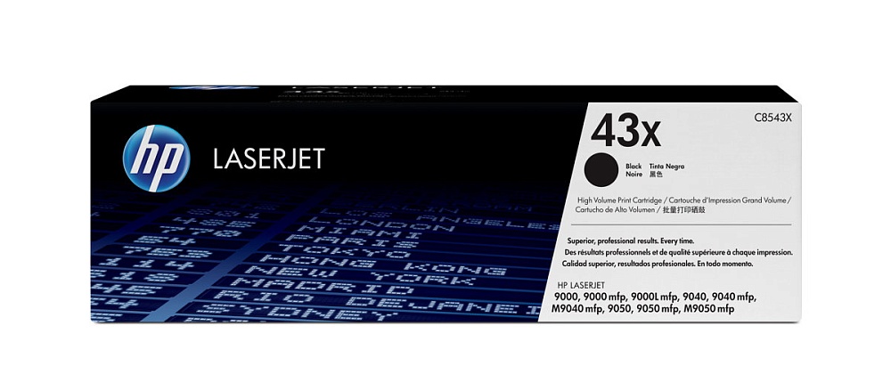 Картридж HP 43X лазерный (30000 стр)