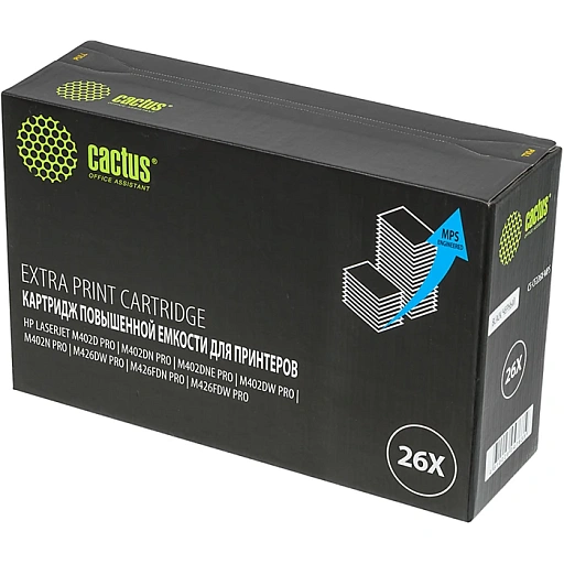 лазерный Cactus 226X черный (12000 стр.) для HP LJ M402d/M402n/M426dw/M426fdn/M426fdw