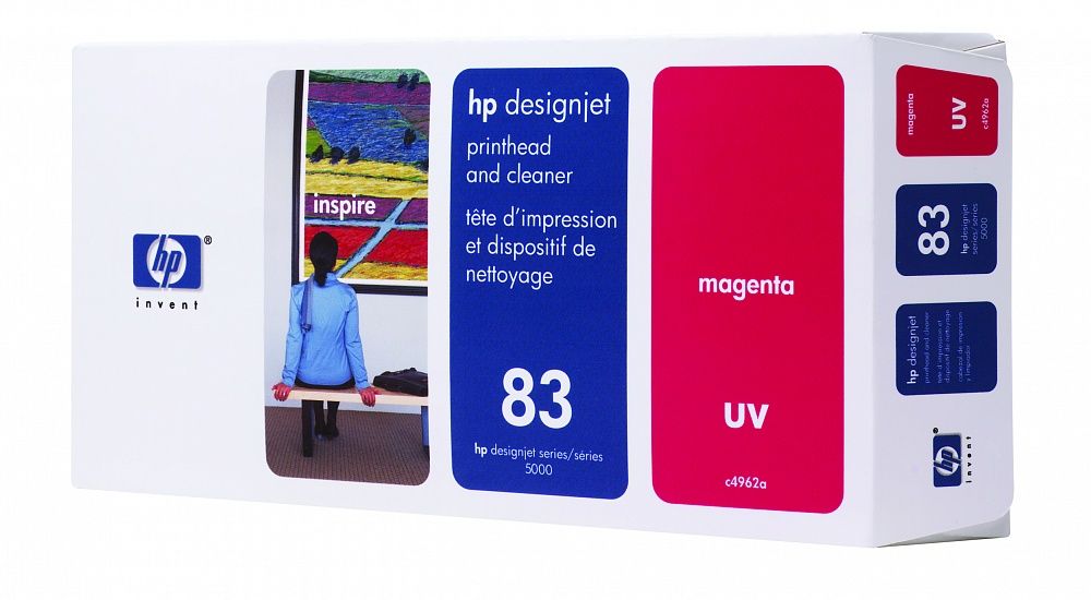 HP 83 Magenta UV Printhead (C4962A) HP 83 Magenta UV Printhead (C4962A)