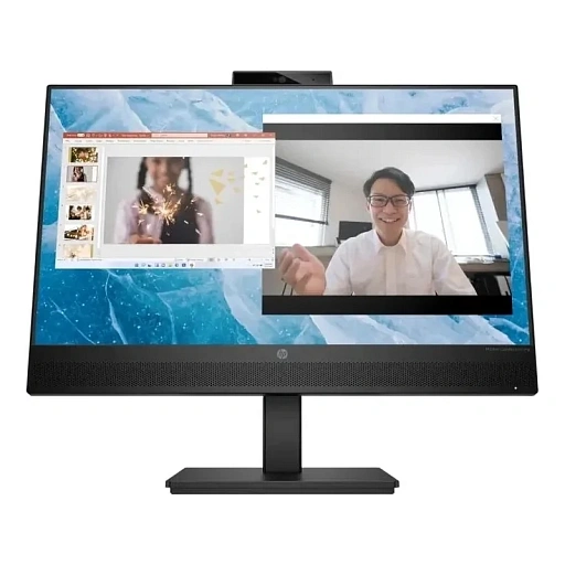 HP 23.8" M24m серебристый IPS 16:9 HDMI M/M Cam матовая HAS Piv 300cd 178гр/178гр 1920x1080 75Hz DP FHD USB 6.3кг