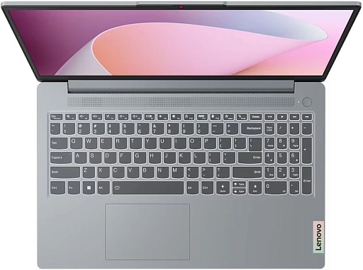 Lenovo IdeaPad Slim 3 15AMN8 Ryzen 5 7520U 8Gb SSD256Gb AMD Radeon 610M 15.6" TN FHD (1920x1080) без ОС grey WiFi BT Cam