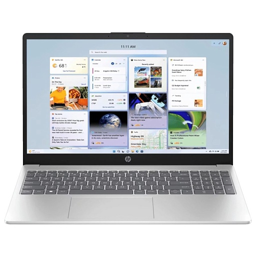 Ноутбук HP Laptop i5-fd135TU Intel Ultra5-125H,14" FHD (1920x1080) IPS 300cd AG,16Gb DDR5-5600(2),1Tb SSD,41Wh,ENG/RU Kbd Backlit,1.65kg,Silver,Win11Home Rus (существенное повреждение коробки)