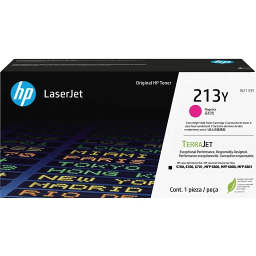HP 213Y Magenta Extra High Yield Original LaserJet Toner Cartridge