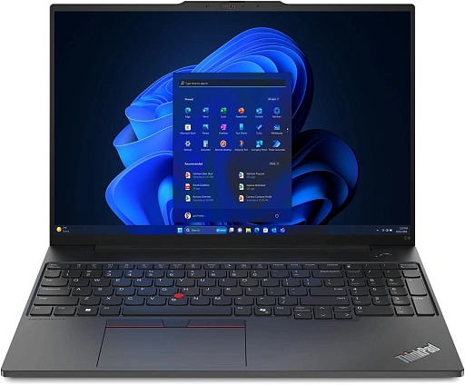Lenovo ThinkPad E16 G2 Ryzen 7 7735HS 16Gb SSD512Gb AMD Radeon 680M 16" IPS WUXGA (1920x1200) Windows 11 Pro black WiFi BT Cam