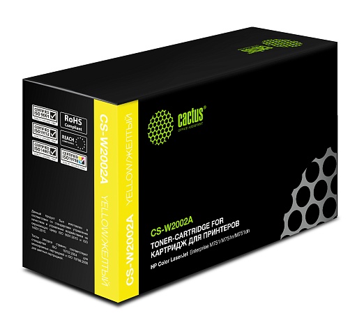 лазерный Cactus 658A желтый (6000стр.) для HP CLJ Ent M751