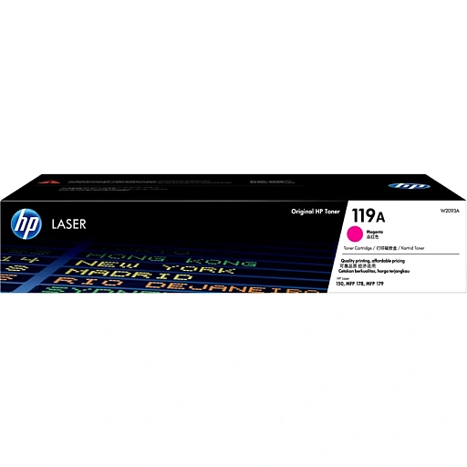 HP 119A Magenta Original Laser Toner Cartridge