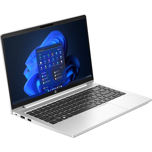 HP Probook 440 G10 14"(1920x1080)/Intel Core i5 1335U(1.3Ghz)/16384Mb/512SSDGb/noDVD/Int:Intel Iris Xe Graphics/Cam/BT/WiFi/51WHr/war 1y/1.42kg/Silver/DOS + HP Nano Lock, USB Mouse, HP Sleeve, USB-C Hub