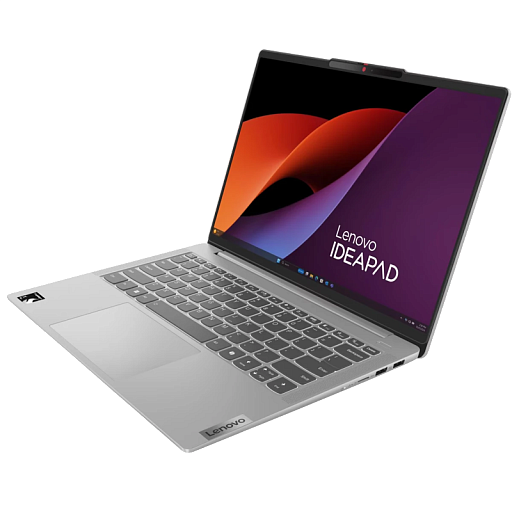 Lenovo IdeaPad Slim 5 14Q8X9 14"(1920x1200 IPS)/Qualcomm Snapdragon X1P-42-100(3.4Ghz)/16384Mb/512PCISSDGb/noDVD/Int:Adreno X1-85/Cam/BT/WiFi/57WHr/war 1y/1.48kg/cloud grey/Win11Home + 65W, RU kbd