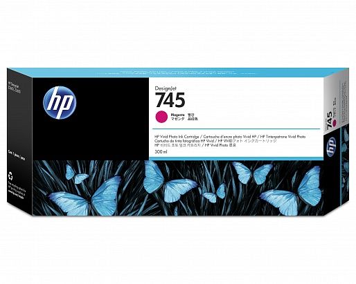 HP 745 Magenta 300 ml (F9K01A)