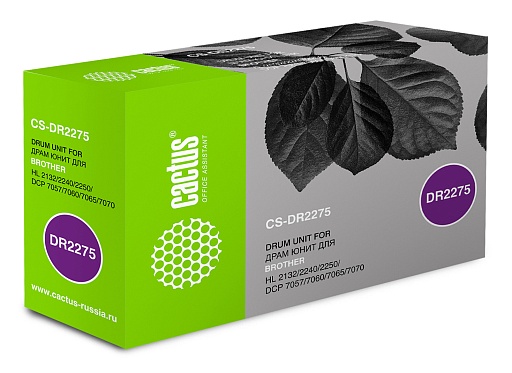блок фотобарабана Cactus DR-2275 черный (12000стр.) для DCP 7057/7057R/7060 Brother