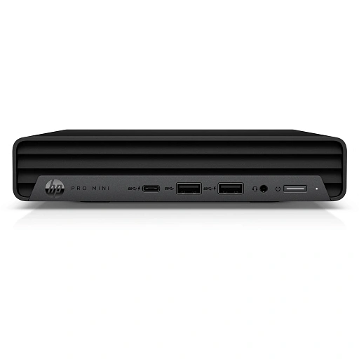 HP ProDesk 400 G9 Mini i3 12100T (2.2) 8Gb SSD256Gb UHDG 730 Windows 11 Professional 64 GbitEth WiFi BT 90W мышь клавиатура черный