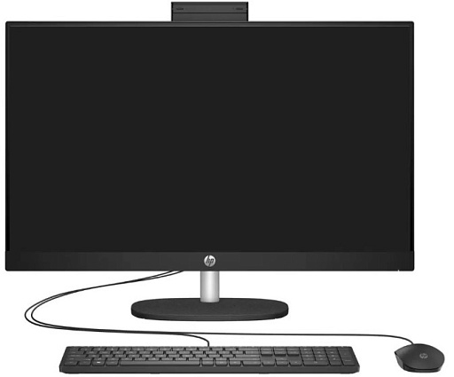 Моноблок HP  24-cr1003ci NT 24" FHD(1920x1080) Intel Ultra7-155U, 16GB DDR5 5600 (1x16GB), SSD 512Gb,  Intel Iris XE Graphics, noDVD, ENG/RU kbd&mouse wired, HD Webcam,  Jet (существенное повреждение коробки)