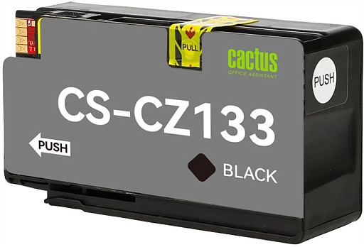 струйный Cactus 711 черный пигментный (73мл) для HP DJ T120/T520/530
