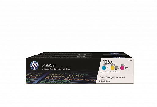 HP 126A Color 3-pack (CF341A)