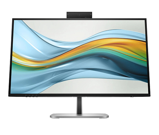 Монитор HP Series 5 Pro 27 inch QHD USB-C Conferencing Monitor - 527pm 27" Monitor 2560x1440 QHD, 16:9, IPS, 400 cd/m2,5 ms, 178°/178°, HDMI, USB-A, USB-C, DP, 100 Hz, Webcam, Tilt, HAS, Swiwel, Vesa