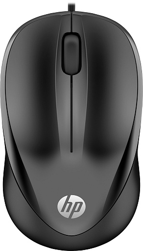 манипулятор Mouse HP Wired Mouse 1000 (Black) cons